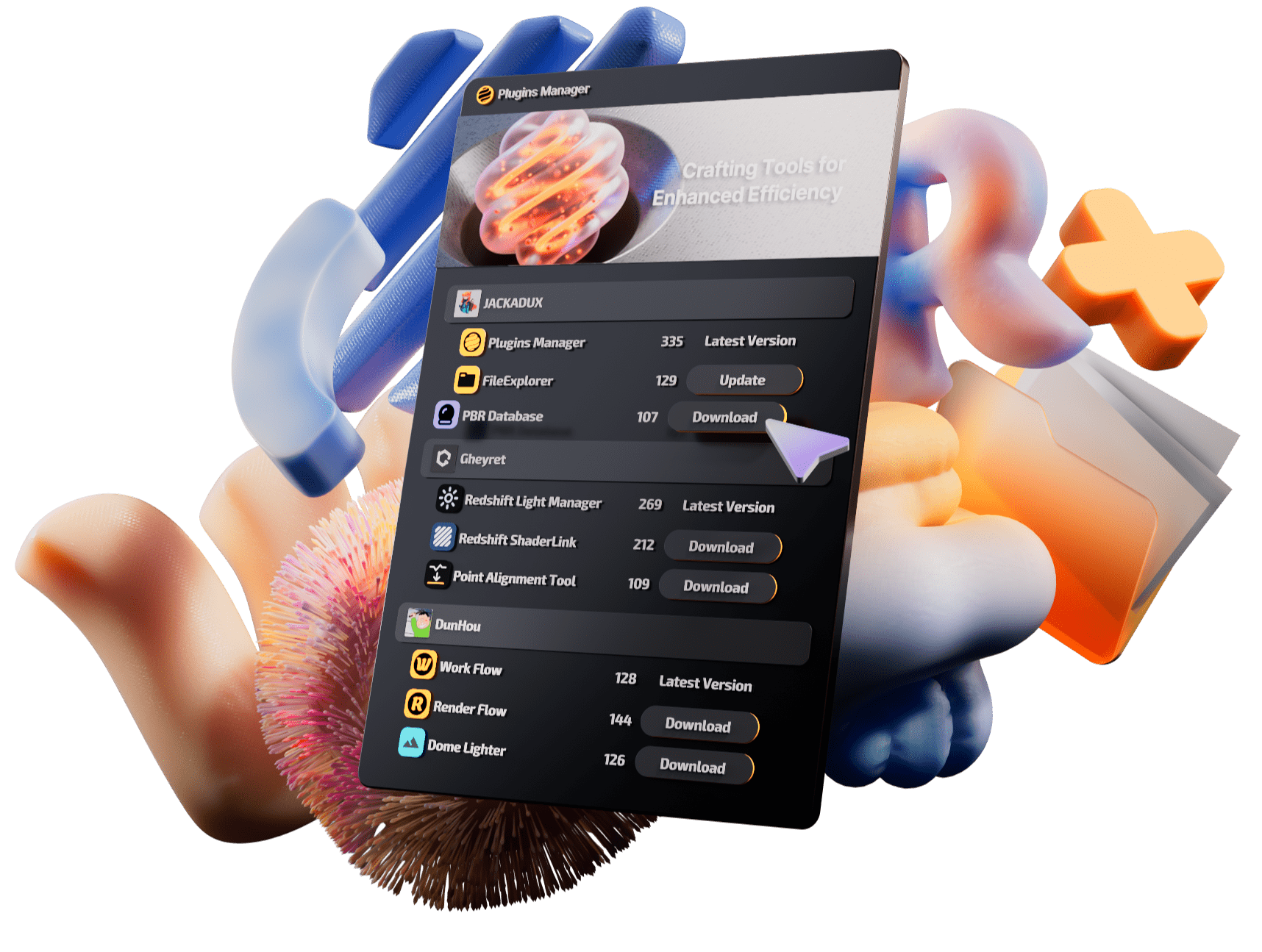 Boghma Plugins Manager for Cinema 4D